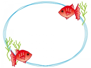 金魚 無料イラスト かわいいフリー素材集 フレームぽけっと 金魚 無料イラスト かわいいフリー素材集 フレームぽけっと