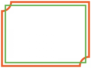 映画のフィルム風のフレーム飾り枠イラスト 無料イラスト かわいいフリー素材集 フレームぽけっと