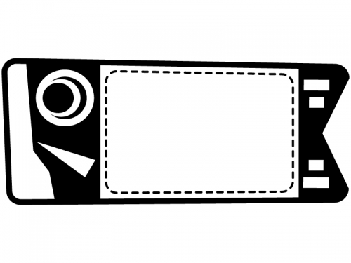 白黒の鯉のぼりフレーム飾り枠イラスト