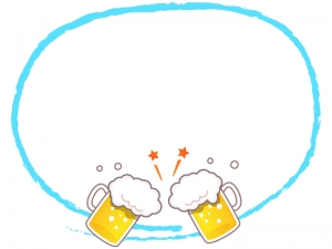 ビール 無料イラスト かわいいフリー素材集 フレームぽけっと