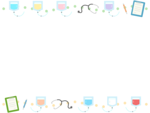 医療 健康のフレーム 無料イラスト かわいいフリー素材集 フレームぽけっと Part 3