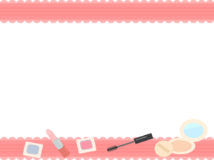 化粧品 無料イラスト かわいいフリー素材集 フレームぽけっと