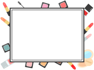 化粧品 無料イラスト かわいいフリー素材集 フレームぽけっと