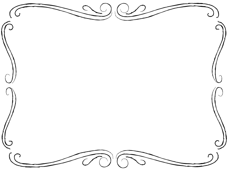 アニメ風イラスト フレーム付き アニメ風イラスト フレーム付き