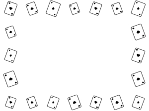 ゲーム 娯楽 遊びのフレーム 無料イラスト かわいいフリー素材集 フレームぽけっと